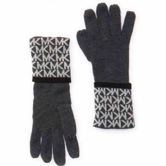 🎁Michael Kors Set •Hat Scarf Gloves• Brand New - Picture 4 of 6